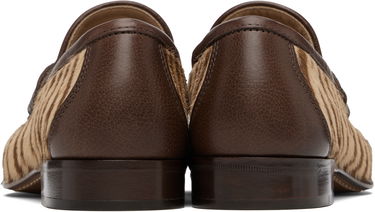 Кецове и обувки Valentino Valentino Garavani VLogo Signature Calf Hair Loafers Кафяво | 6Y2S0J68XGL, 1