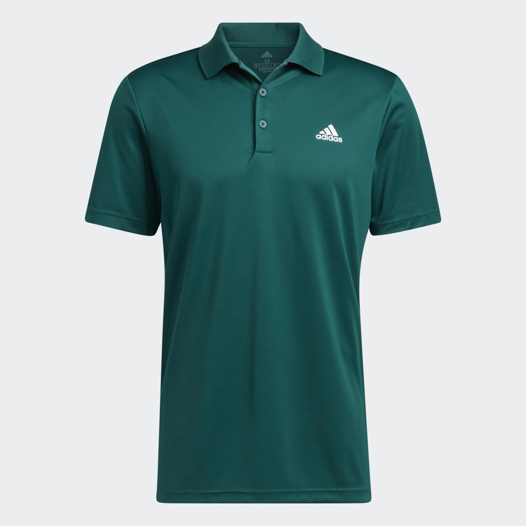 Поло тениска adidas Originals Performance Primegreen Polo Shirt Зелено | GQ3137, 1