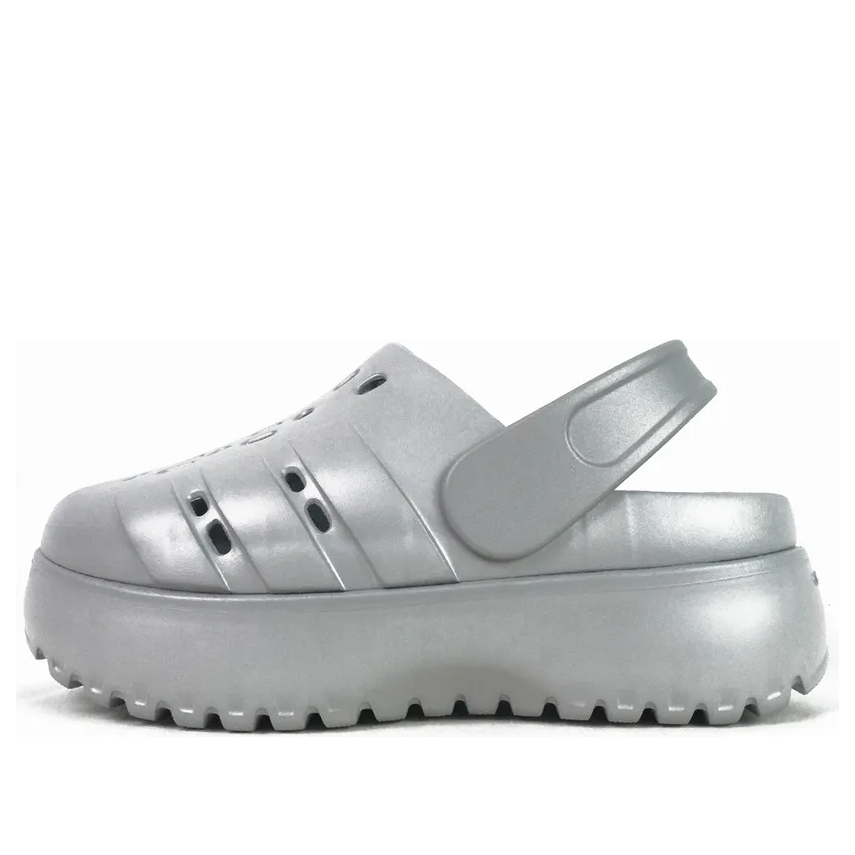 Кецове и обувки adidas Originals adidas Adilette Clog Platform Металик | JQ9879, 0