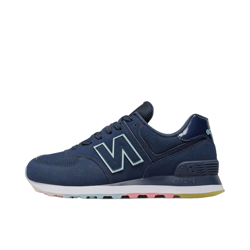 Кецове и обувки New Balance 574 Outer Glow Natural Indigo Bali Тъмно синьо | WL574SON