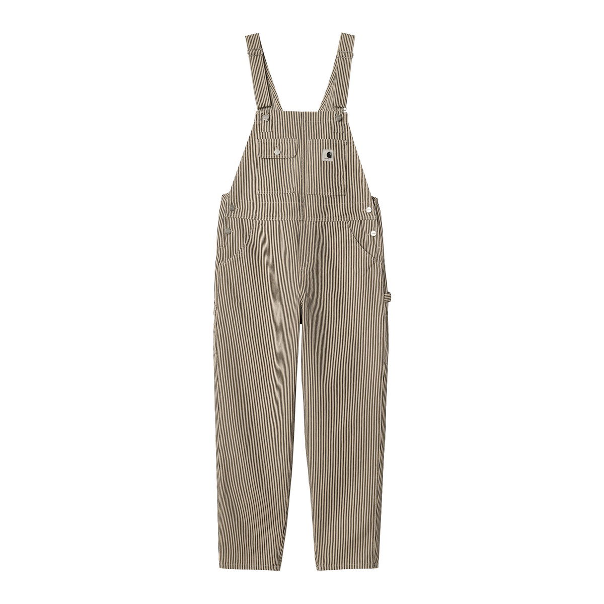 Панталони Carhartt WIP Haywood Bib Haywood Stripe Бежово | I033137_26I_02, 1