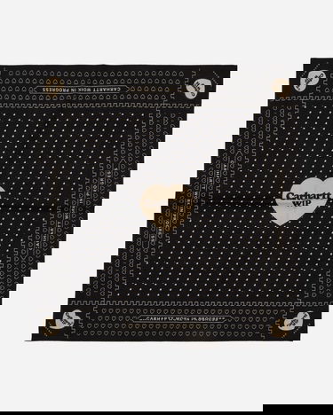 Шал Carhartt WIP Heart Bandana Heart Bandana Черно | I033225_24M_XX, 3