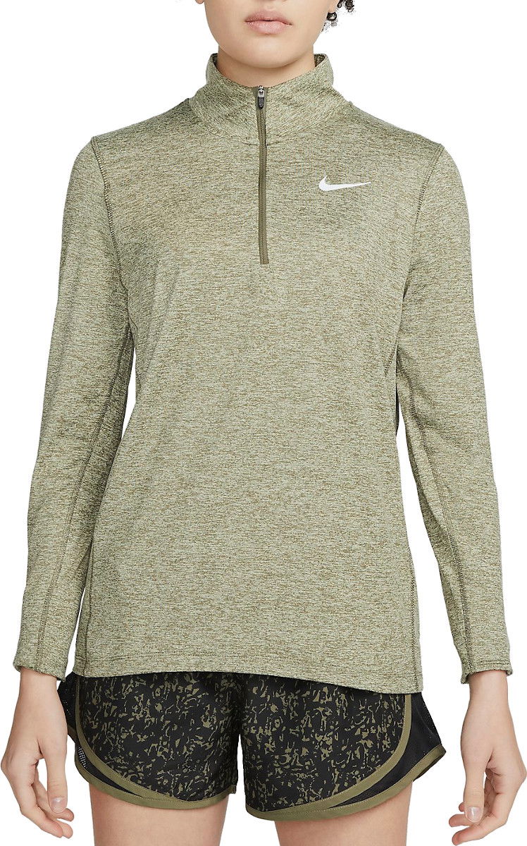 Суитчър Nike Running Half Zip Long Sleeve Top Зелено | cu3220-222, 0