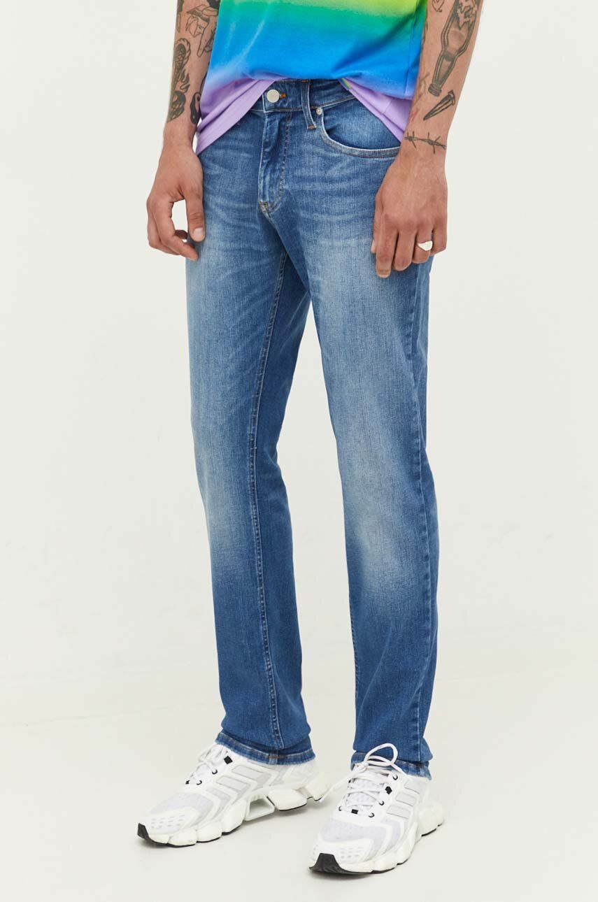 Дънки Tommy Hilfiger Low-rise Skinny Jeans Тъмно синьо | DM0DM16637, 0