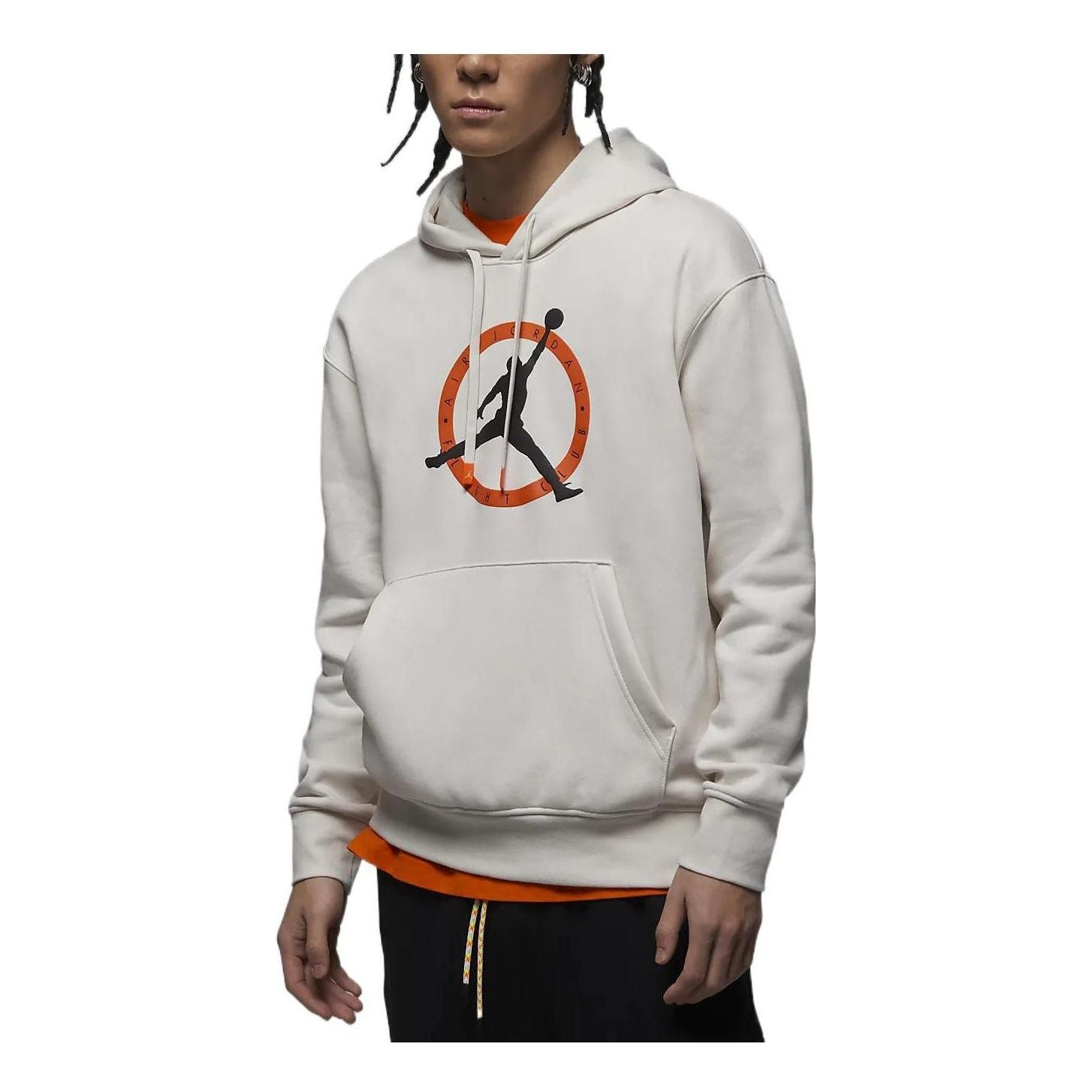 Суитчър Jordan Jordan Men's Fleece Pullover Hoodie Бяло | FB7051-030, 0