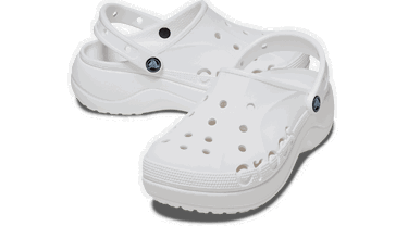 Кецове и обувки Crocs Baya Platform Clogs Бяло | 208186-100, 1