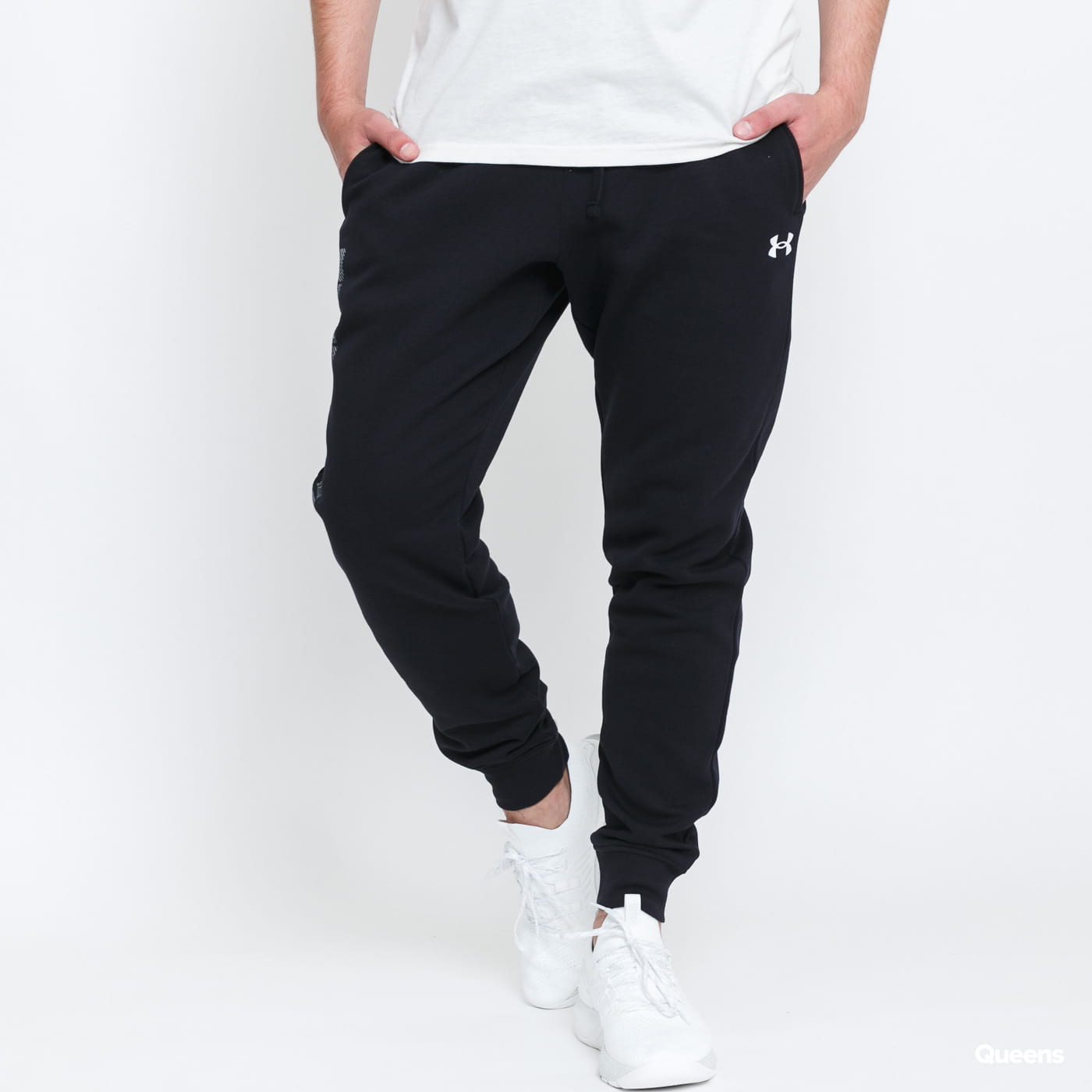 Спортни панталони Under Armour Project Rock Rival Fleece Jogger Черно | 1367111-001, 0