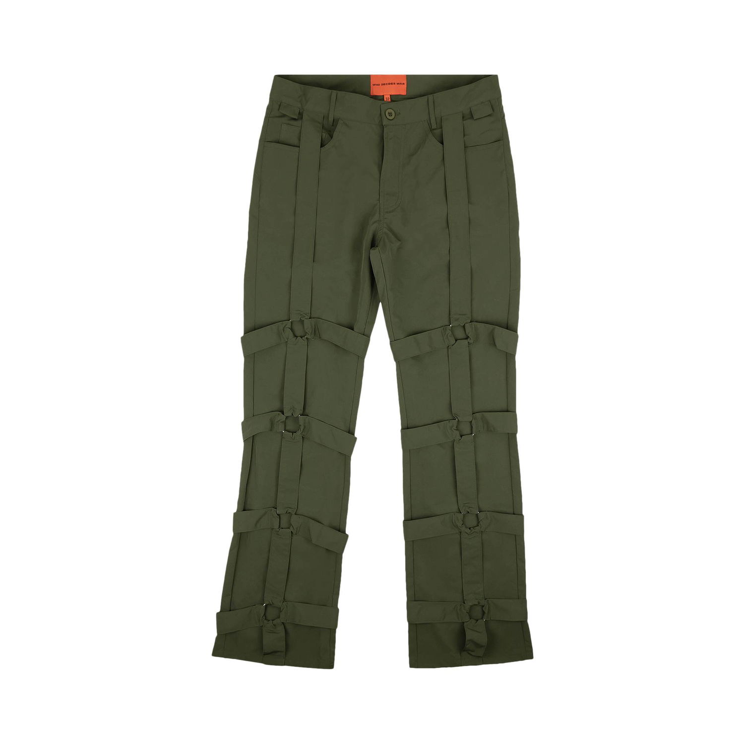 Панталони Who Decides War Bondage Pants Зелено | 2637 100000203BP GREE, 1
