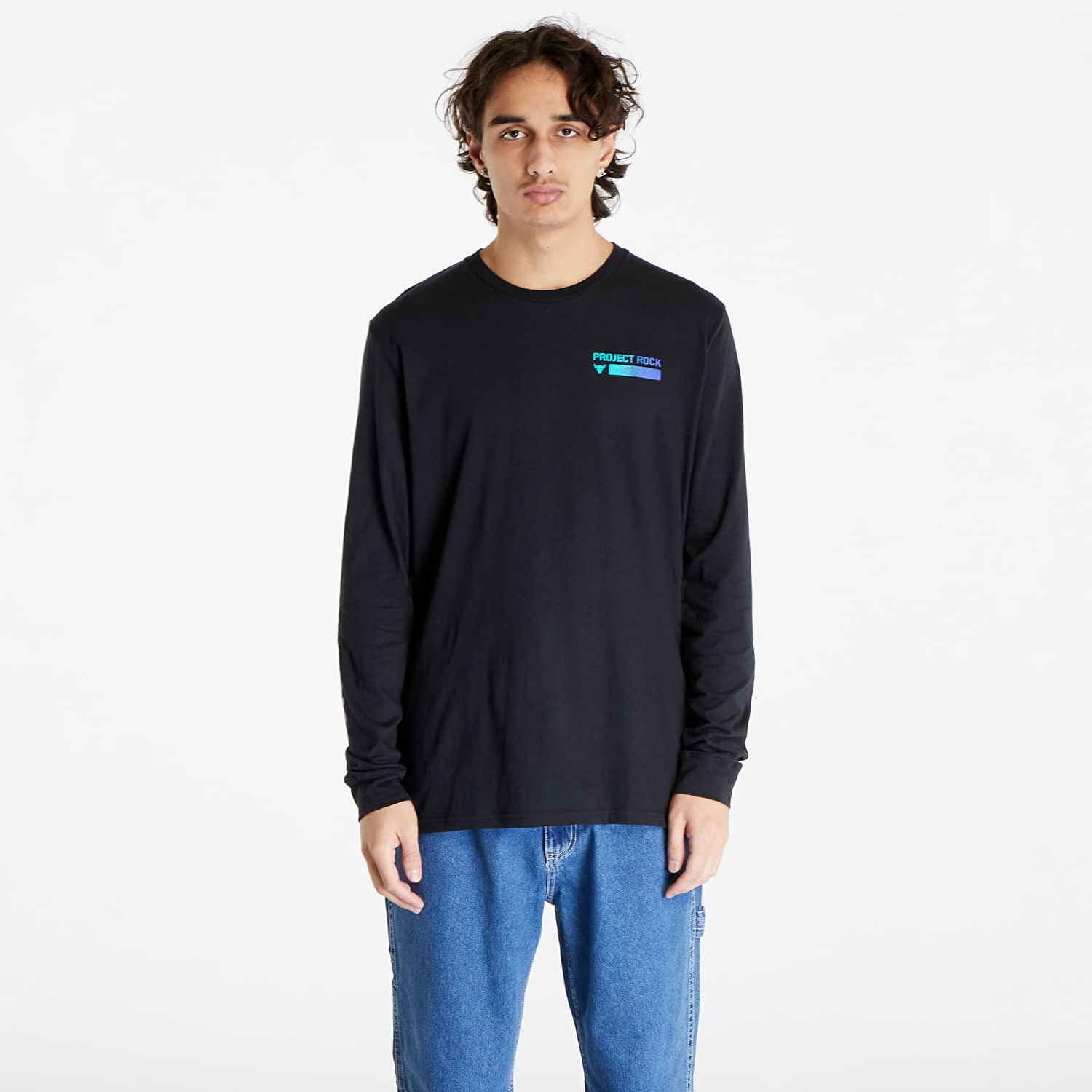 Тениска Under Armour Project Rock Brahma Long Sleeve Tee Черно | 1379840-001, 0