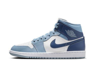 Кецове и обувки Jordan Air Jordan 1 Mid "Diffused Blue" W Сиво | BQ6472-140, 4