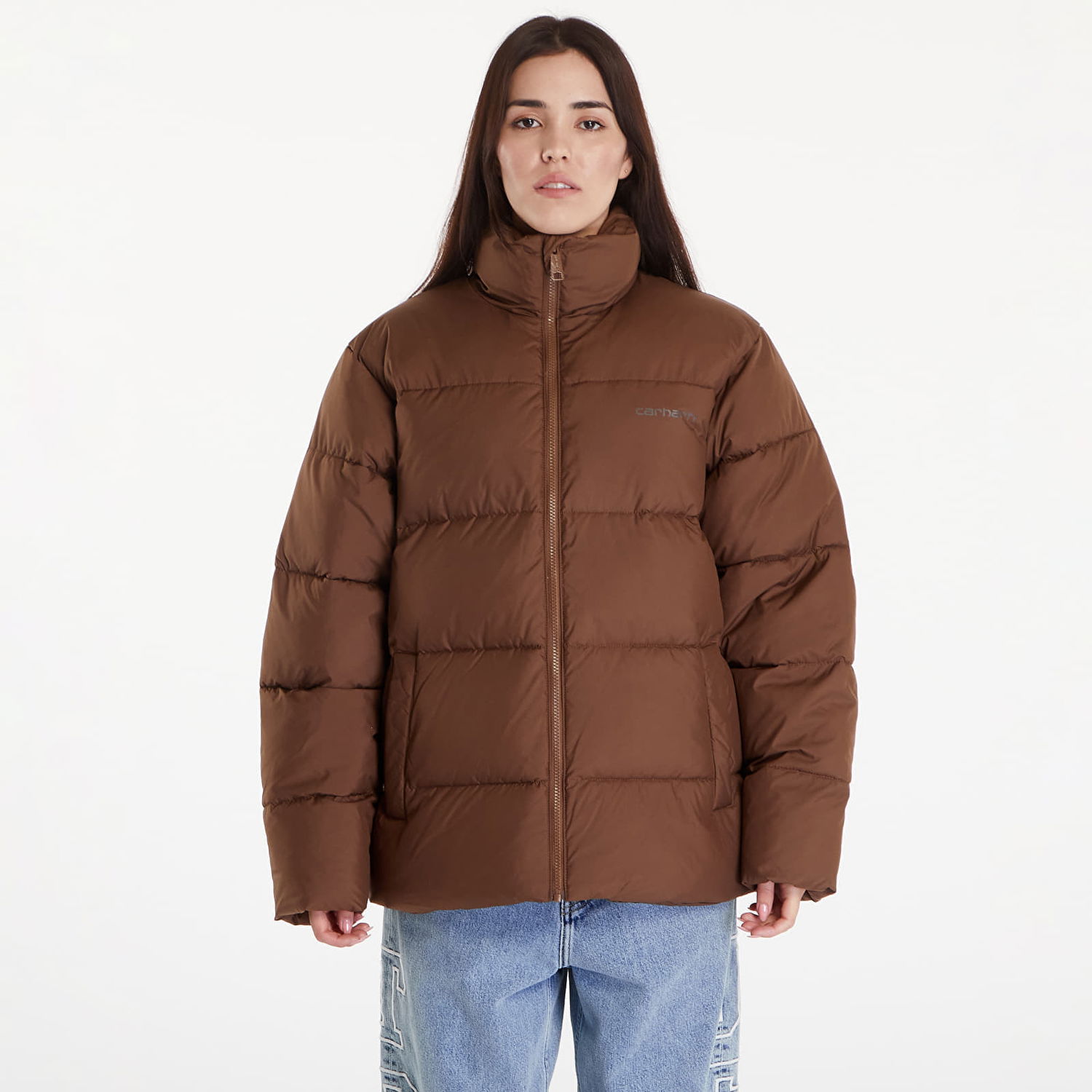 Пухо яке Carhartt WIP Springfield Jacket Tamarind/ buckeye Кафяво | I032262.1SNXX, 1