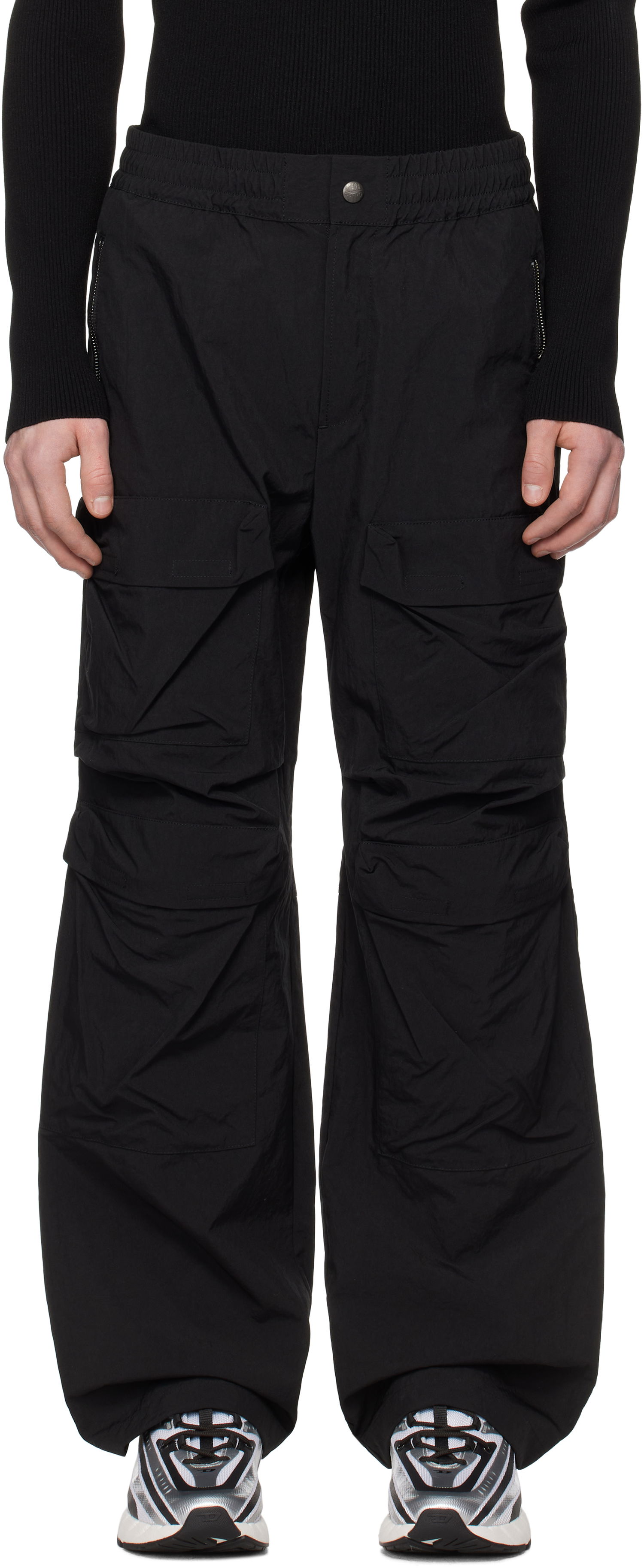 Карго панталони Diesel P-Danzel Cargo Pants Черно | A14759-0IKAU-9XX, 0