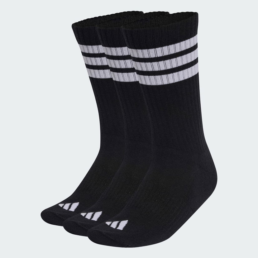 Чорапи adidas Performance 3-STRIPES CUSHIONED SPORTSWEAR CREW Socks 3 Pairs Черно | KC9641