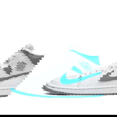 Кецове и обувки Jordan Air Jordan 1 Mid "UNC" Синьо | BQ6472-114, 4