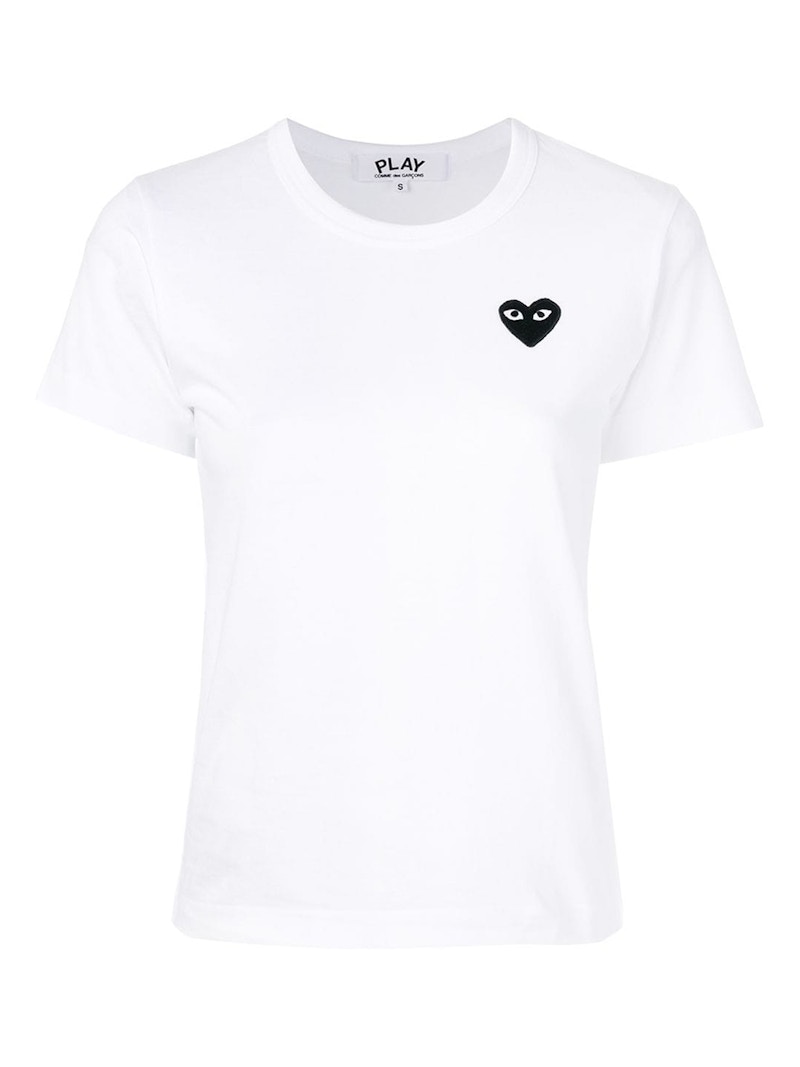 Тениска Comme des Garçons Emblem T-Shirt Бяло | A19-P1T0632