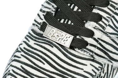 Кецове и обувки BAPE Bape Sta Low "Zebra" Черно | 1G30191005, 3