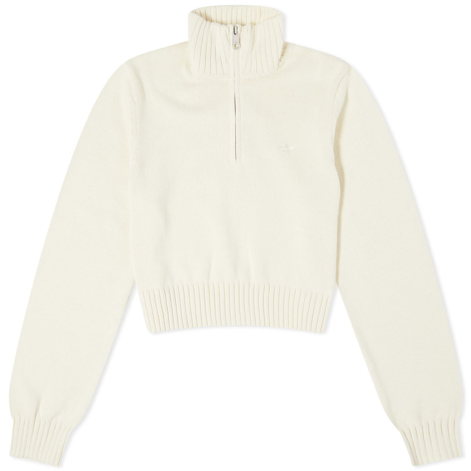 Яке adidas Originals Knit Half Zip Wonder Бяло | II8043, 0