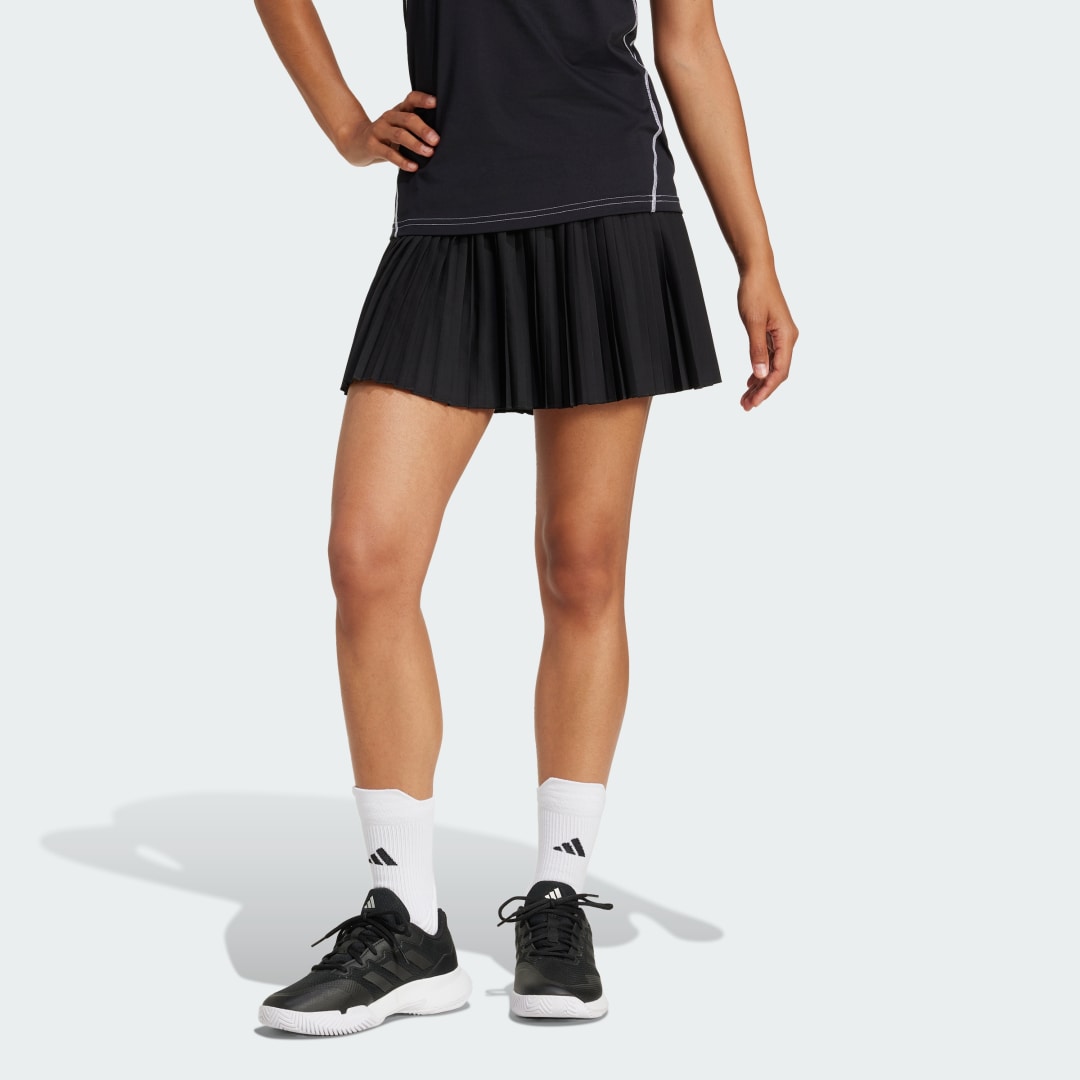 Пола adidas Performance Club Pleated Tennis Skirt Черно | JD6117, 0