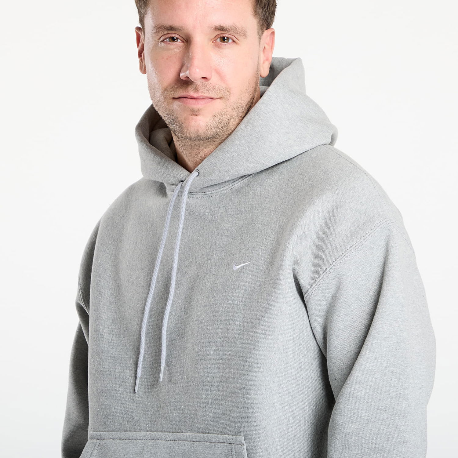 Суитчър Nike Solo Swoosh Pullover Hoodie Сиво | HV1082-063, 1