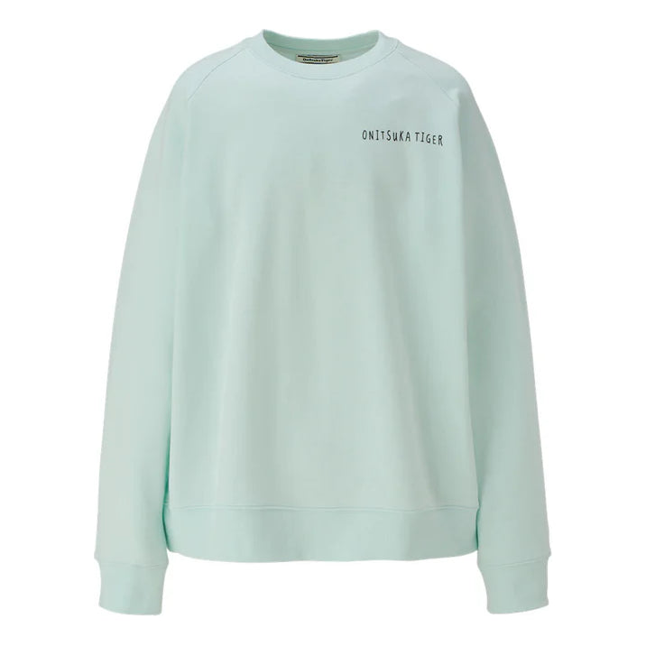 Пуловер Onitsuka Tiger Graphic Sweatshirt Зелено | 2183B182-301
