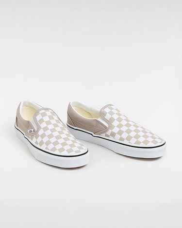 Кецове и обувки Vans Classic Slip-on Checkerboard Сиво | VN0A2Z41HCZ, 1