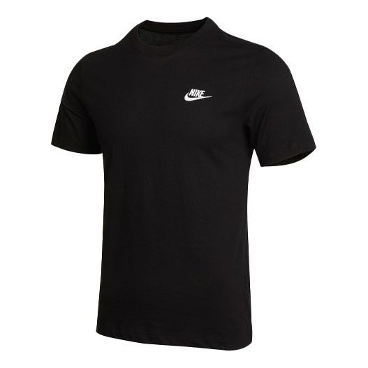 Тениска Nike Embroidered Short Sleeve T-Shirt Черно | AR4999-013, 0