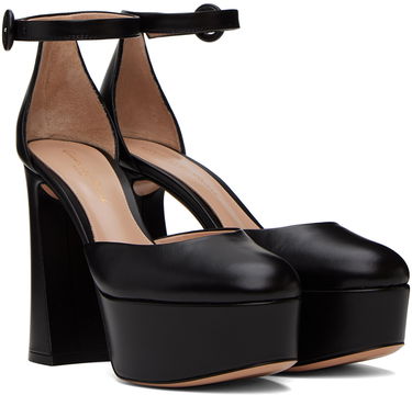 Кецове и обувки Gianvito Rossi D'Orsay Platform Heels Черно | G40389.70RIC.NAP, 3