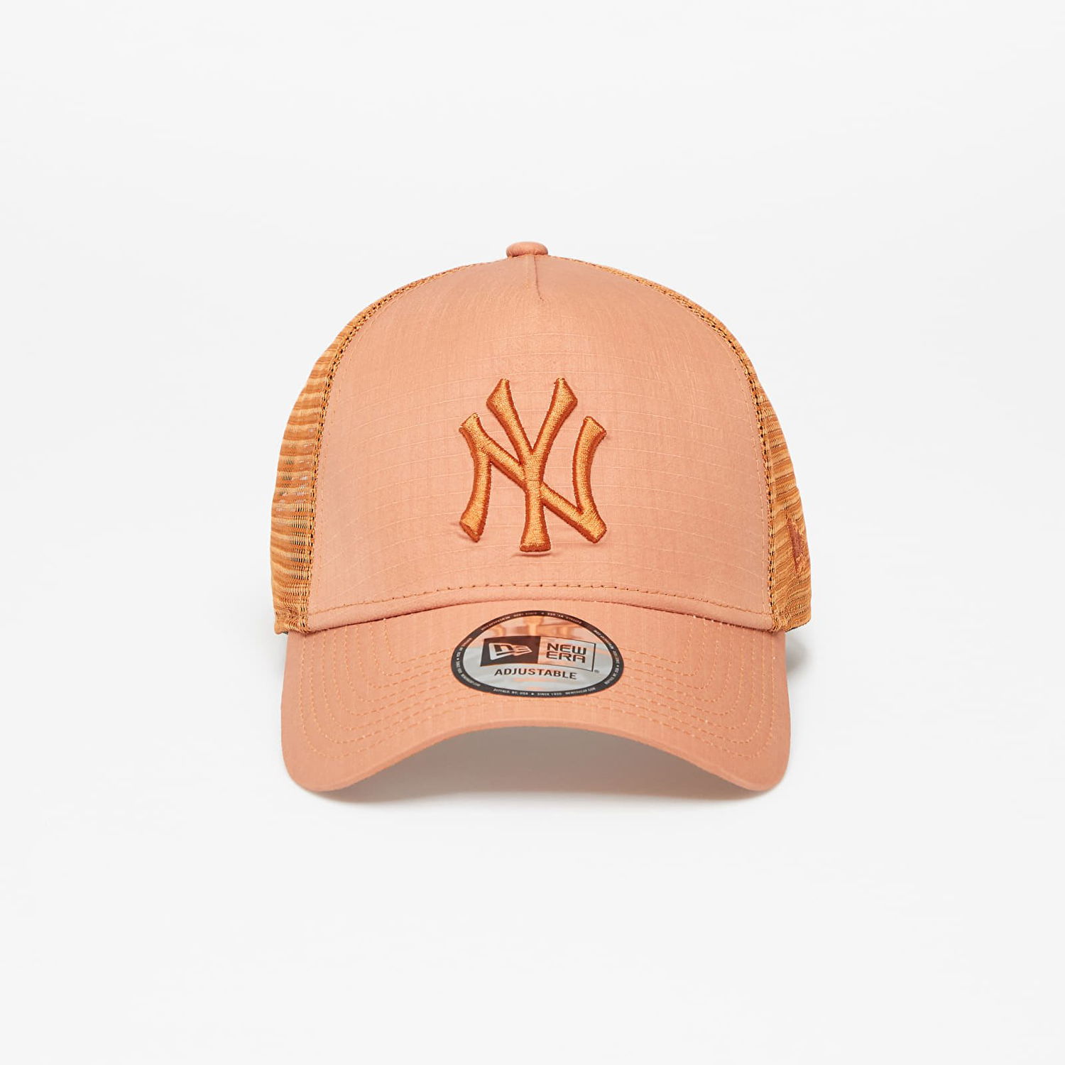 Шапка с козирка New Era New York Yankees Tech Ripstop Trucker Cap Кафяво | 60358065, 0