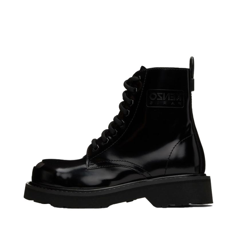 Кецове и обувки KENZO Paris Smile Boots "Black" Черно | FC65BT704L67