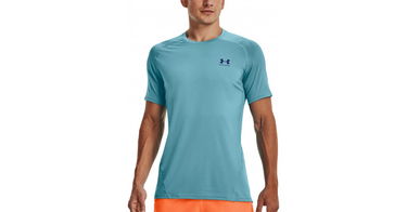 Тениска Under Armour Tee HeatGear Синьо | 1361683-433, 1