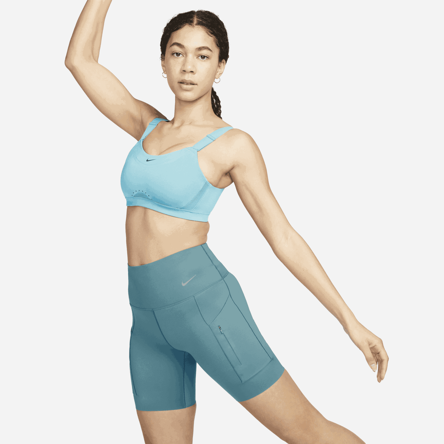 Къси панталони Nike Go Cycling Shorts Тюркоазено | DQ5923-440, 0