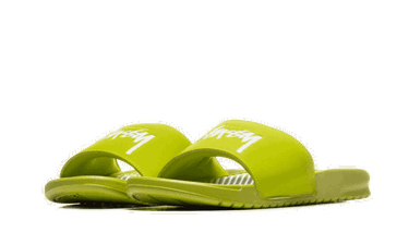 Кецове и обувки Nike Stussy x Benassi ''Bright Cactus'' Жълто | CW2787-300, 3