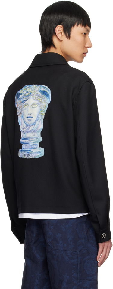 Яке бомбър Versace Versace Medusa Gallery Wool Blouson Jacket Черно | 1018846_1A13489, 2