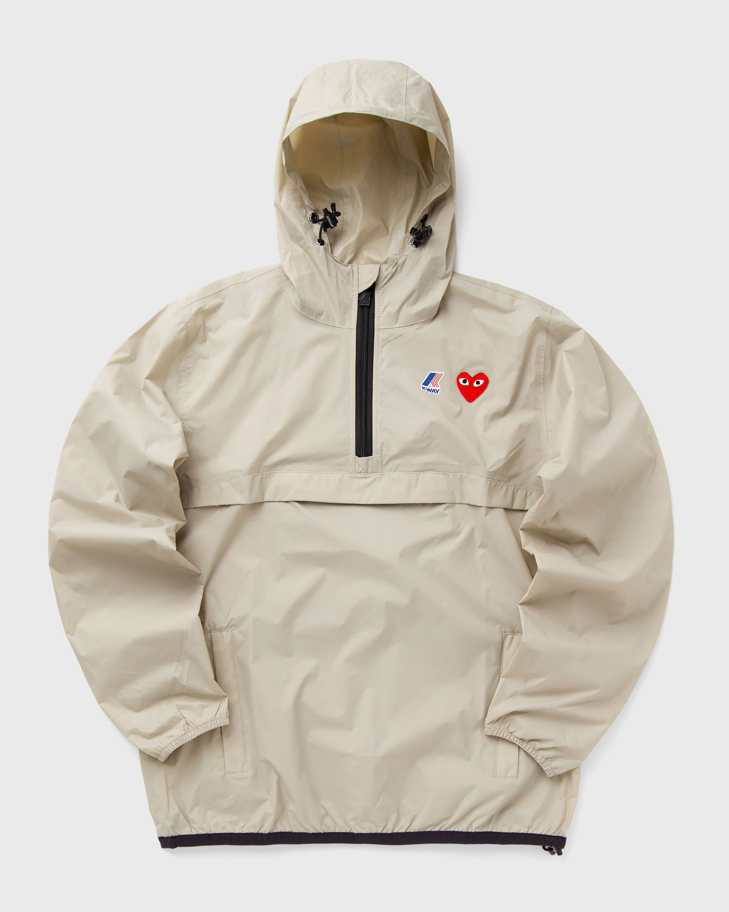 Ветровка Comme des Garçons K-WAY ISEX Windbreaker Jacket Бежово | AZ-J502-051-BEIGE, 0