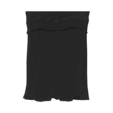 Потник Jacquemus La Maille Lucca Tube Top Черно | 223KN038 2173 990, 0