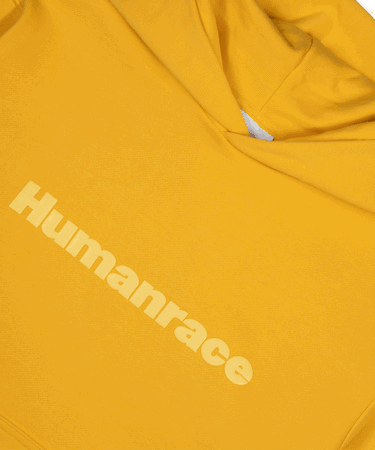 Суитчър adidas Originals Pharrell Williams x Basics Hood Жълто | HG1817, 4