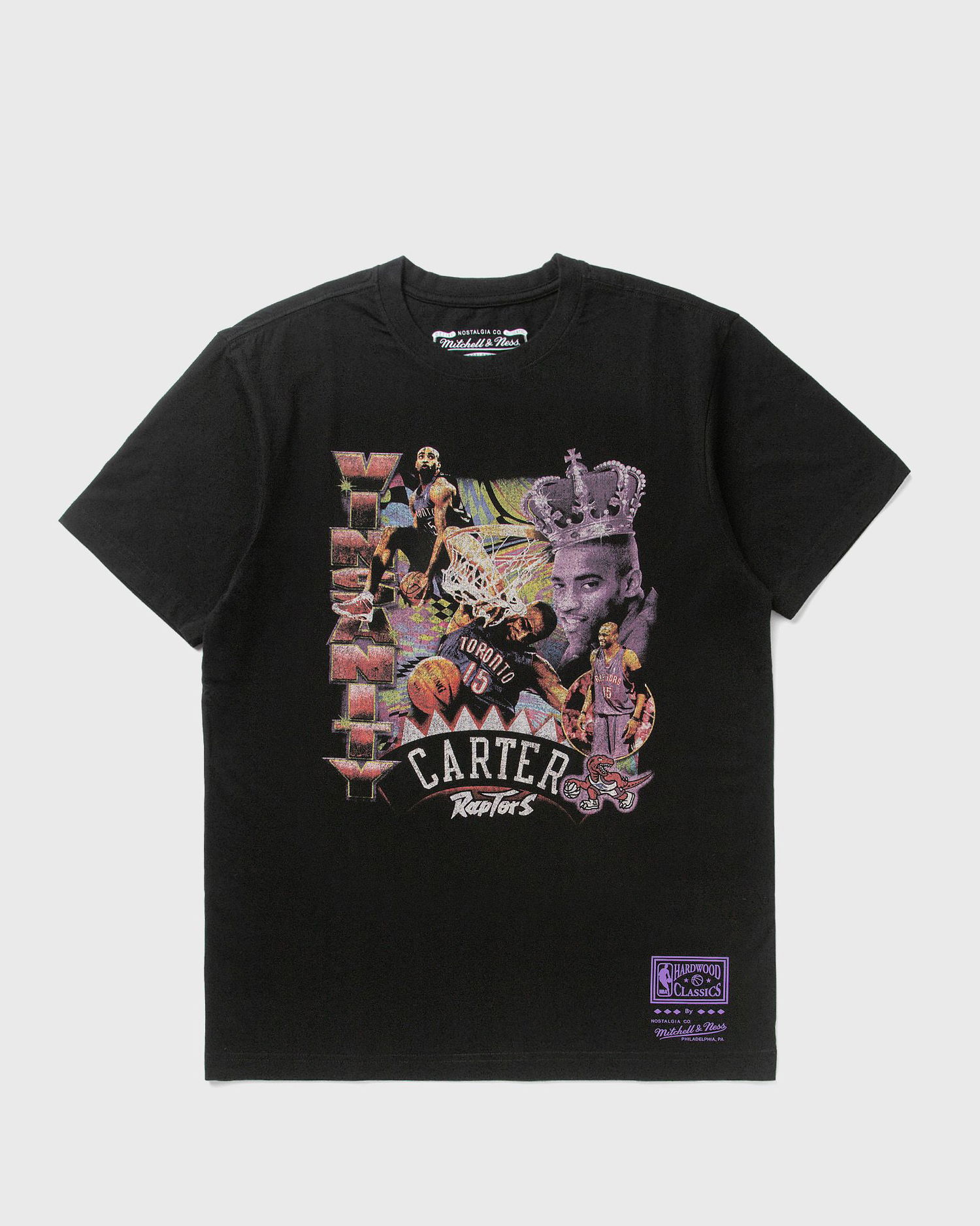 Тениска Mitchell & Ness Toronto Raptors Vince Carter T-Shirt Черно | BMTRINTL1477-TRAVCBLCK, 1
