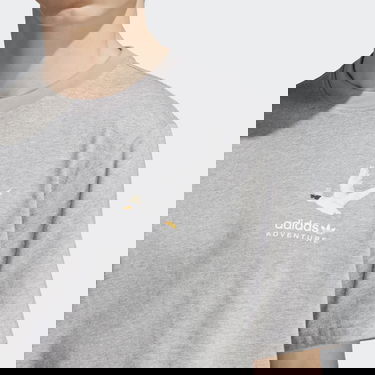 Тениска adidas Performance Tee Adventure Graphic Duckies Сиво | HZ1147, 1