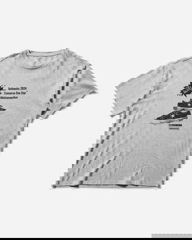 Тениска Converse Light Retro Graphic T-Shirt Сиво | 10027834-A01, 1
