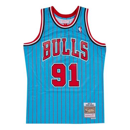 Фланелка Mitchell & Ness Mitchell & Ness Bulls 1995 NBA Swingman Jersey Синьо | SMJYGS20059-CBULTBL95DRD