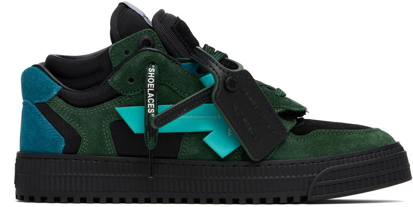 Облекло Off-White Off-White Floating Arrow Зелено | OMIA244S25LEA0011048