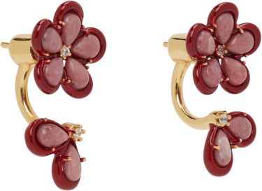 Обеци Bottega Veneta Bottega Veneta Flower Drop Earrings Червено | 804878 V53E1, 1