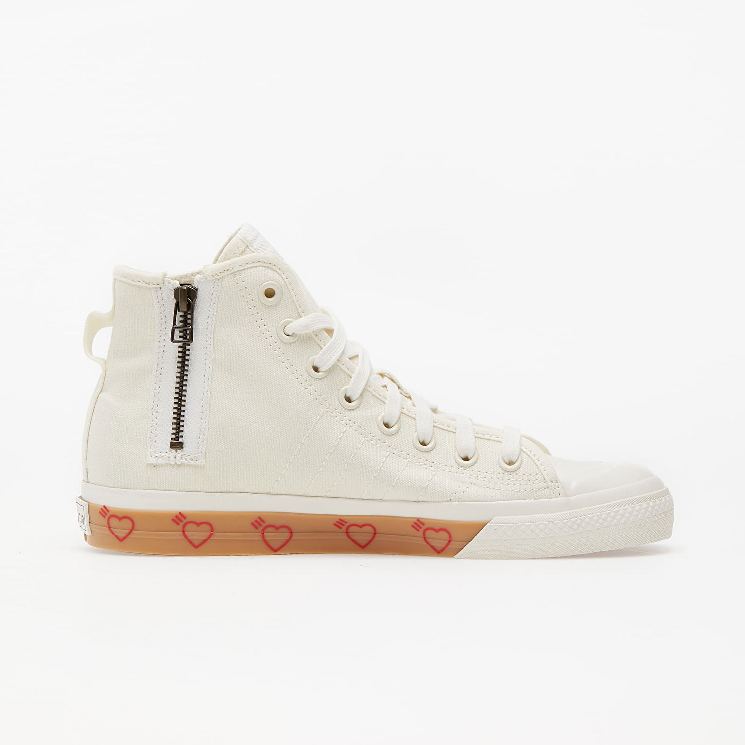 Кецове и обувки adidas Originals Nizza Hi Human Made Бежово | FY5188, 1