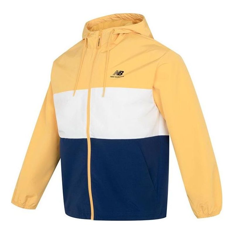 Ветровка New Balance Lifestyle Hooded Jacket Жълто | 5AD38011-YL, 0