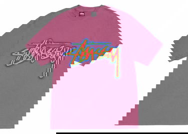 Тениска Stüssy Short Sleeve Graphic T-Shirt Бяло | 1905023, 1