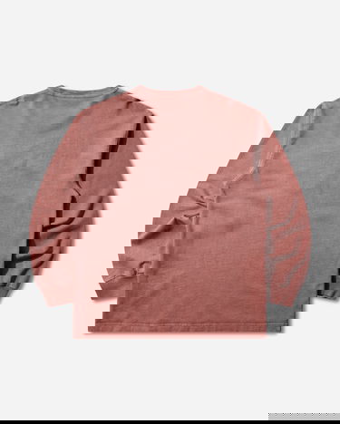 Тениска Carhartt WIP Torion Pocket Longsleeve T-Shirt Grind Washed Розово | I035958 33GB7, 2