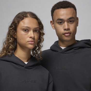 Суитчър Jordan Fleece Wordmark Hoodie Черно | FZ3952-045, 4