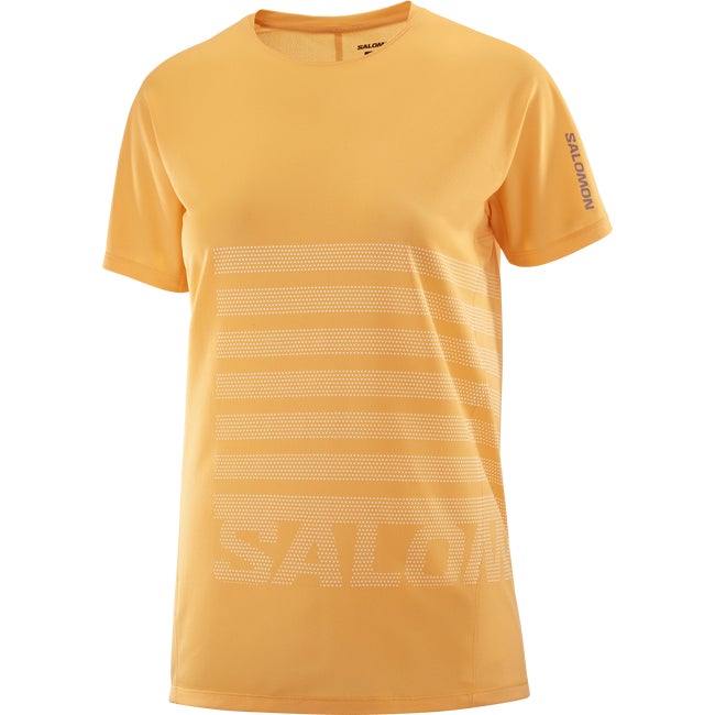 Тениска Salomon Aero Graphic T-Shirt Оранжево
 | LC2696800, 1