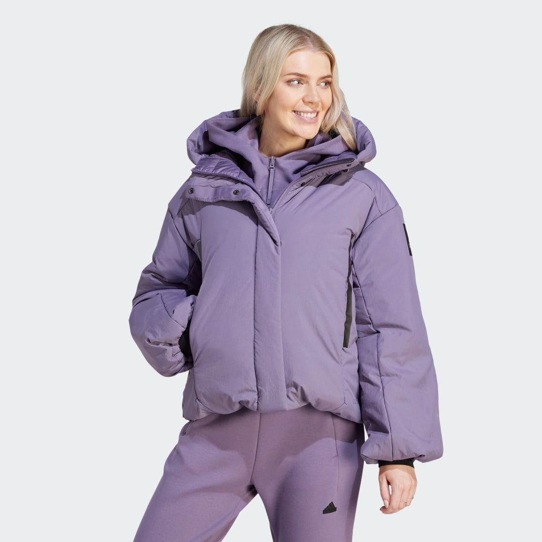 Яке adidas Originals Myshelter Cold.rdy Jacket Лилаво | HZ5700, 1