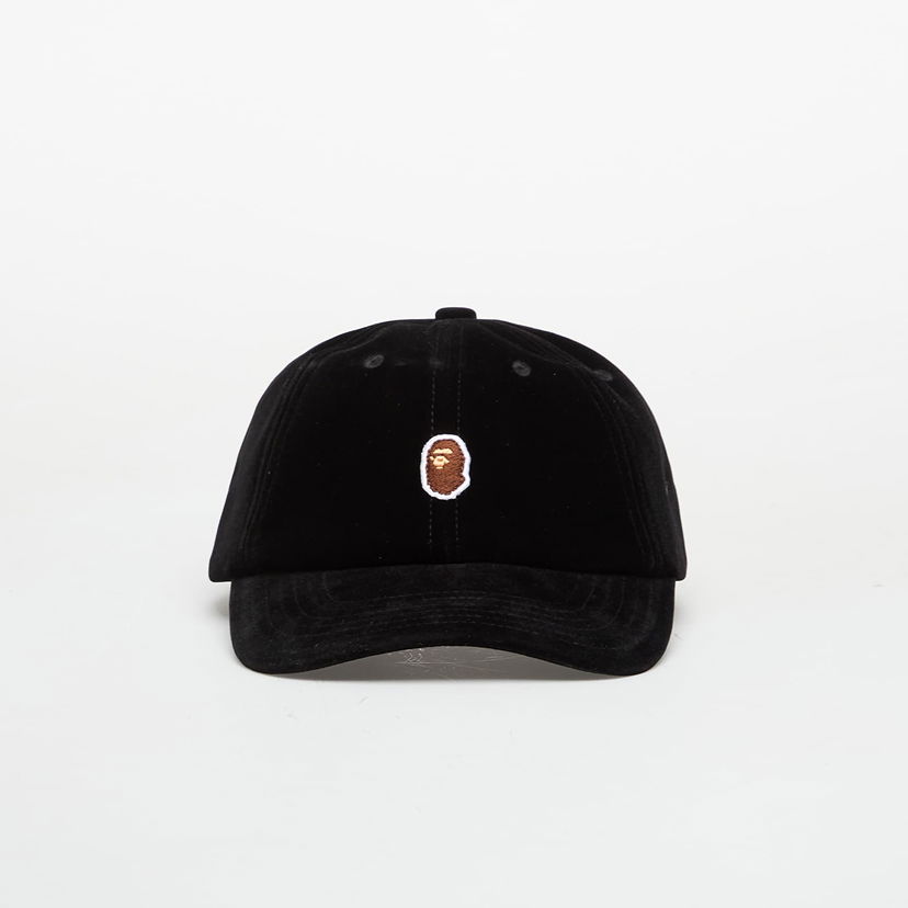 Шапка с козирка BAPE One Point Panel Cap Черно | 001CPL801005MBLK